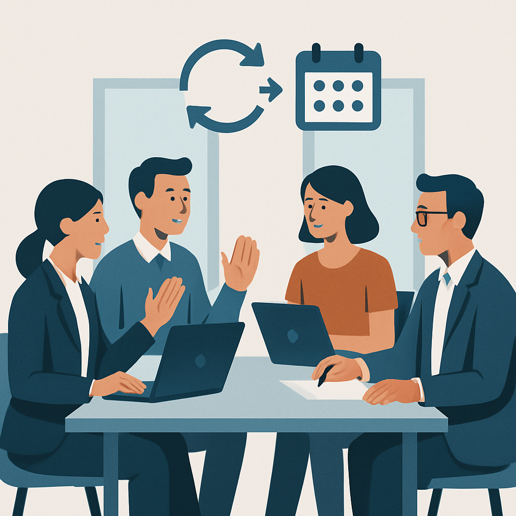 Sync and meetings Square No words Sync and meetings Square No words